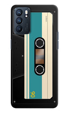 Cassette Oppo Reno6 5G Hard Case Back Cover by Casekaro