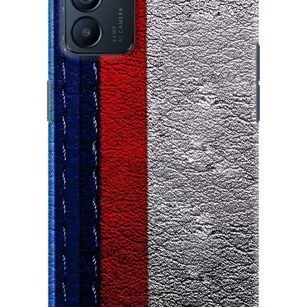 BMW Stripes Oppo Reno6 5G Hard Case Back Cover by Casekaro