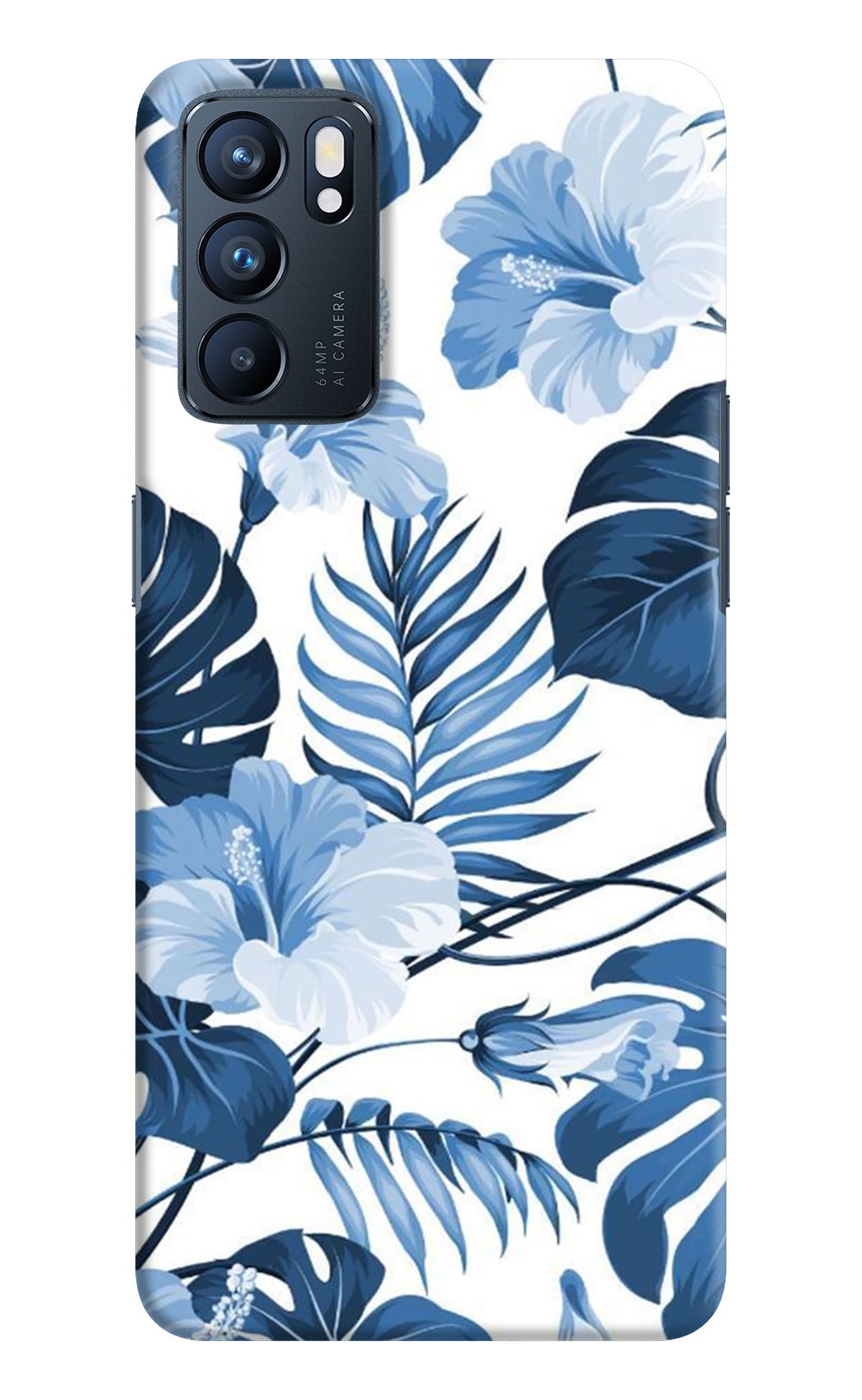 Fabric Art Oppo Reno6 5G Back Cover