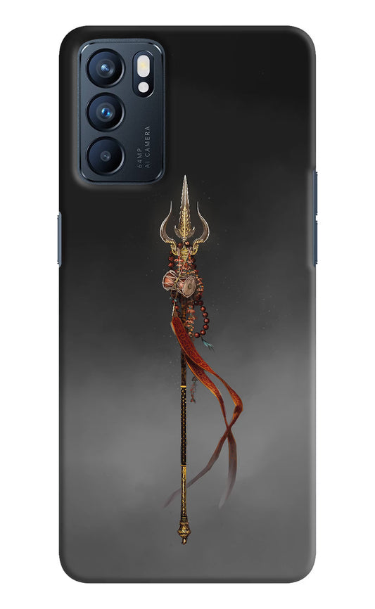 Shiv Trishul Oppo Reno6 5G Hard Case Back Cover by Casekaro