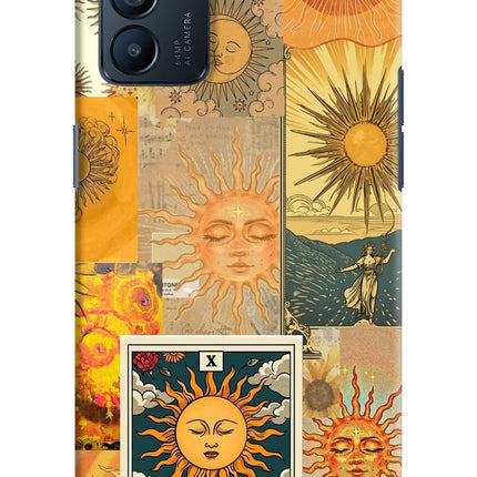 Sun Oppo Reno6 5G Hard Case Back Cover by Casekaro