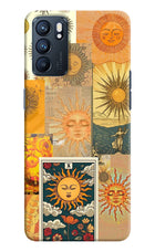 Sun Oppo Reno6 5G Hard Case Back Cover by Casekaro