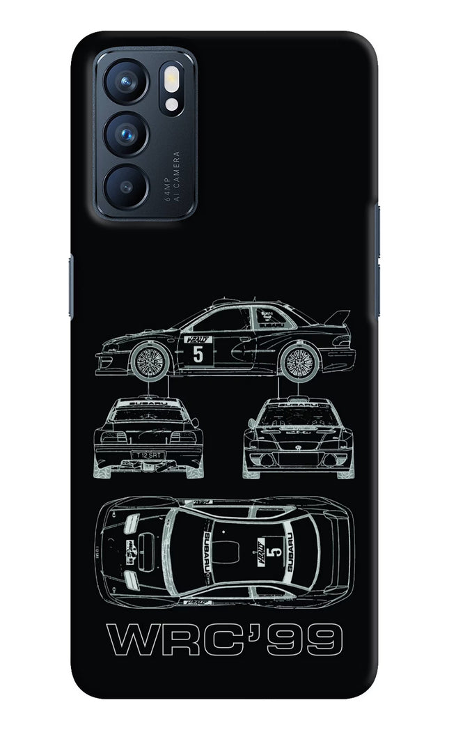 WRC'99 Oppo Reno6 5G Hard Case Back Cover by Casekaro