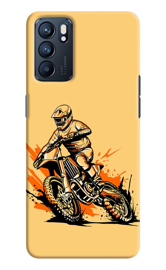Off-Road Fury Oppo Reno6 5G Hard Case Back Cover by Casekaro