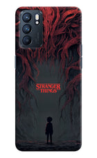 Ordinary Things Dark Side Oppo Reno6 5G Hard Case Back Cover by Casekaro