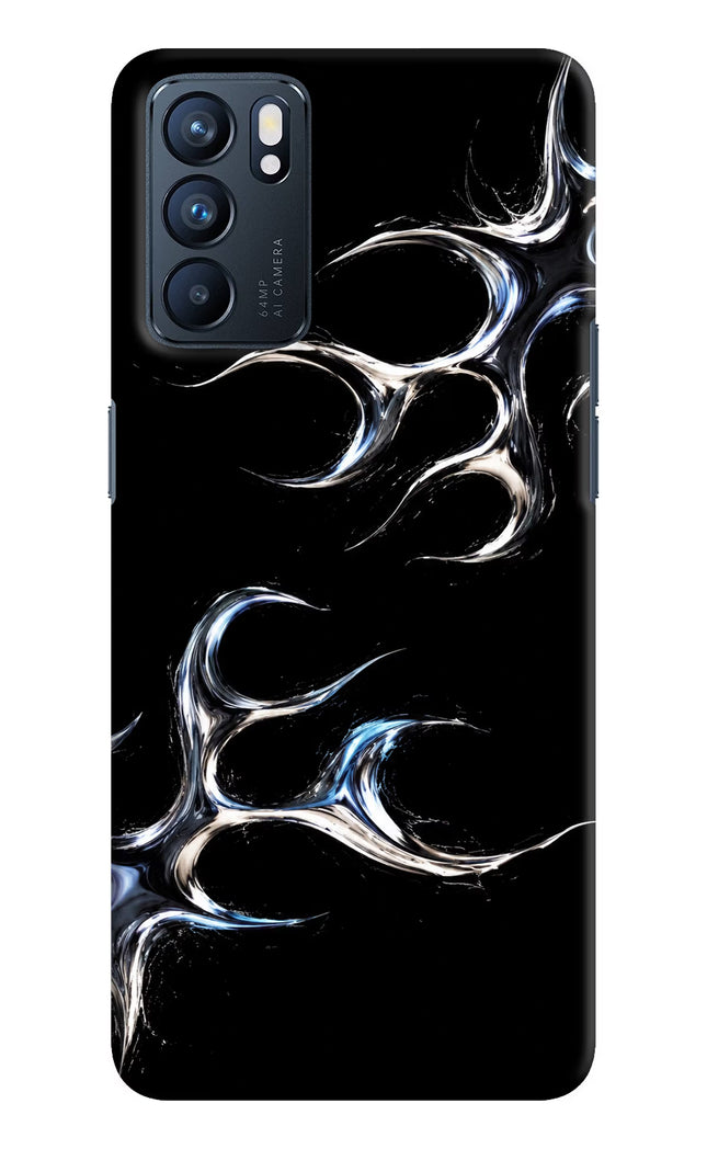 Chrome Tribal Oppo Reno6 5G Hard Case Back Cover by Casekaro