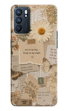 Vintage case Oppo Reno6 5G Hard Case Back Cover by Casekaro