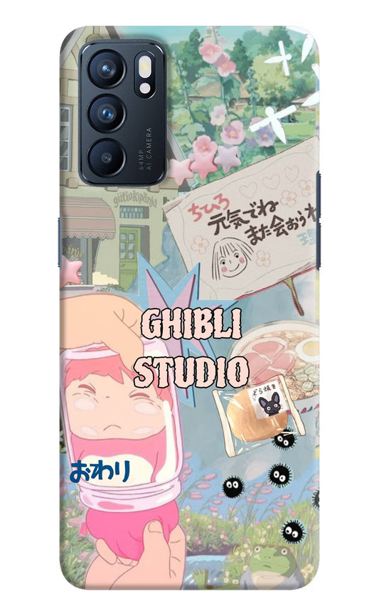 Studio Ghibli Oppo Reno6 5G Back Cover