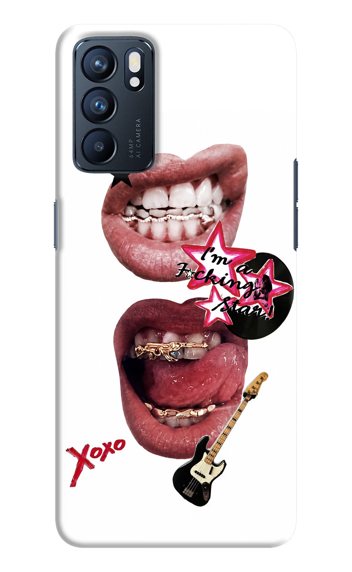 Rockstar Oppo Reno6 5G Back Cover