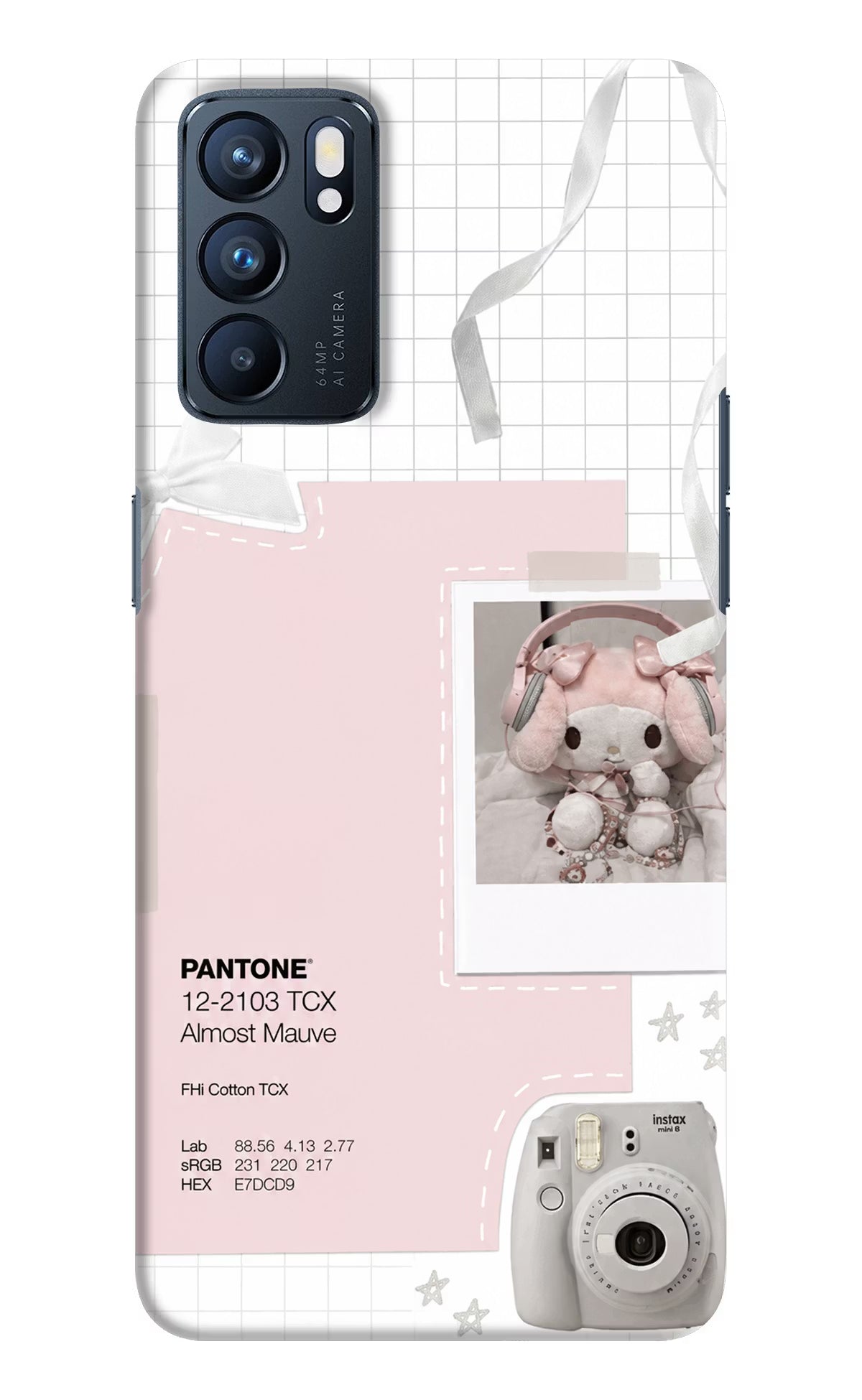 Pantone Asthetic Oppo Reno6 5G Back Cover