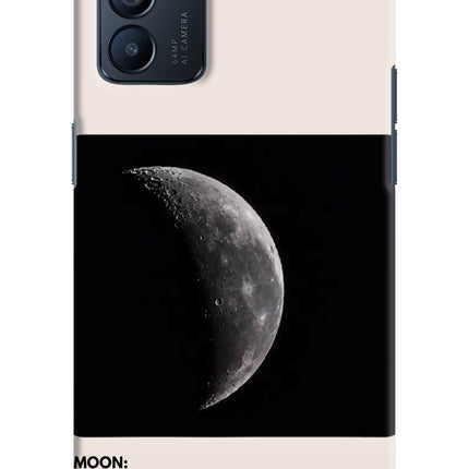 Moon Phase Oppo Reno6 5G Hard Case Back Cover by Casekaro