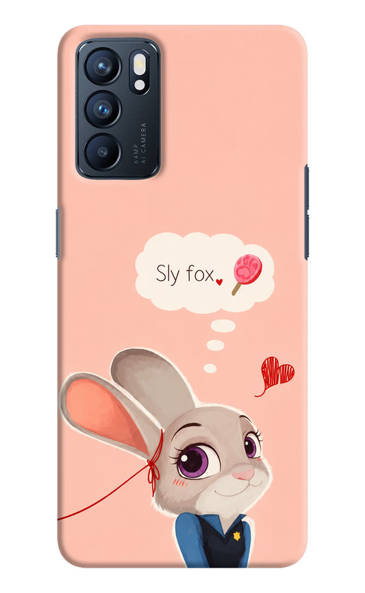 Judy Charm Oppo Reno6 5G Hard Case Back Cover by Casekaro