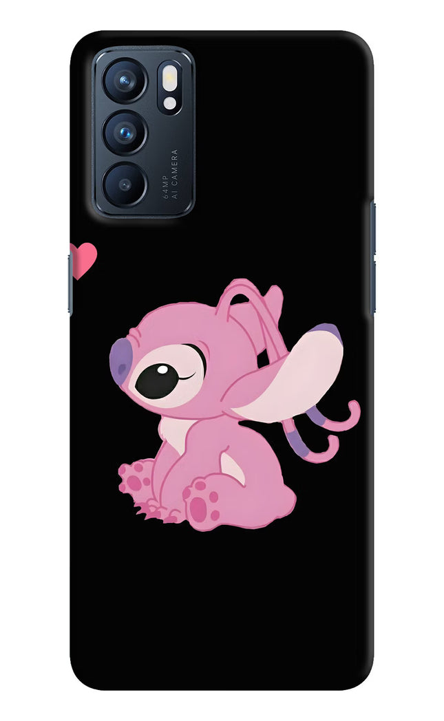 Angel Crush Oppo Reno6 5G Hard Case Back Cover by Casekaro