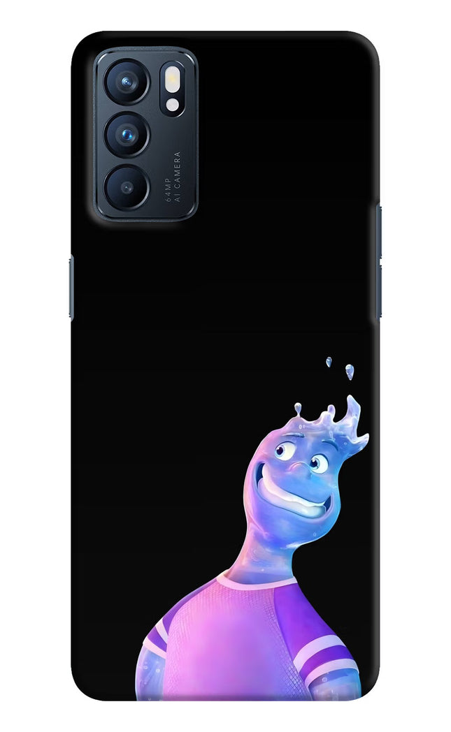 Wade Wave Oppo Reno6 5G Hard Case Back Cover by Casekaro