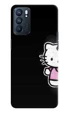 Kitty Charm Oppo Reno6 5G Hard Case Back Cover by Casekaro