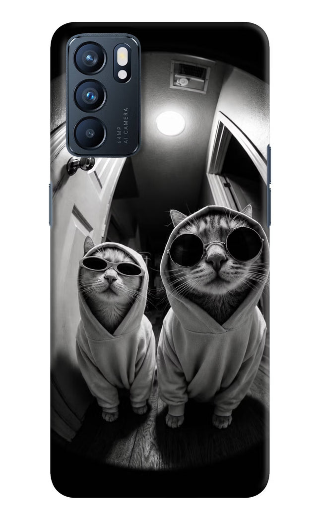 Hood Cats Oppo Reno6 5G Hard Case Back Cover by Casekaro