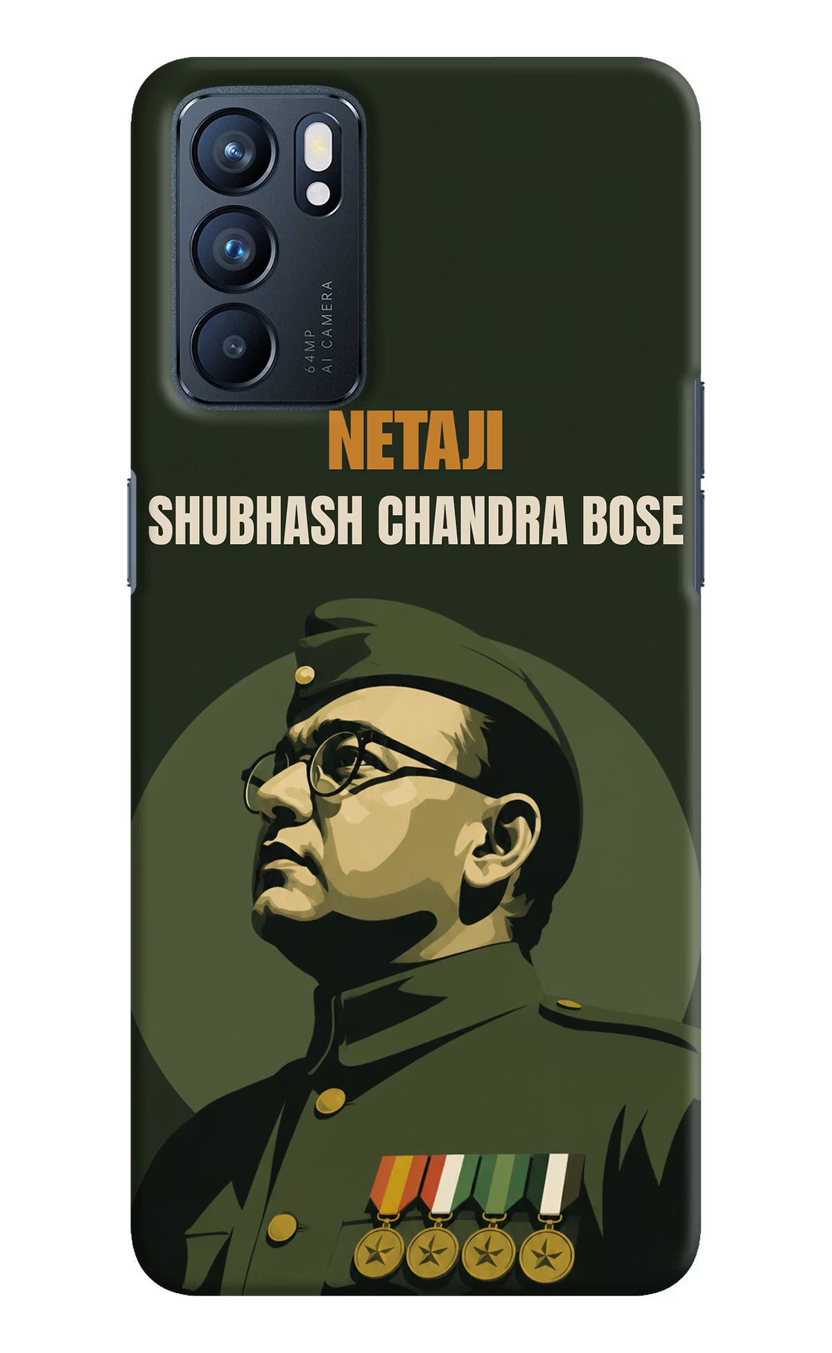 Netaji Legacy Oppo Reno6 5G Back Cover