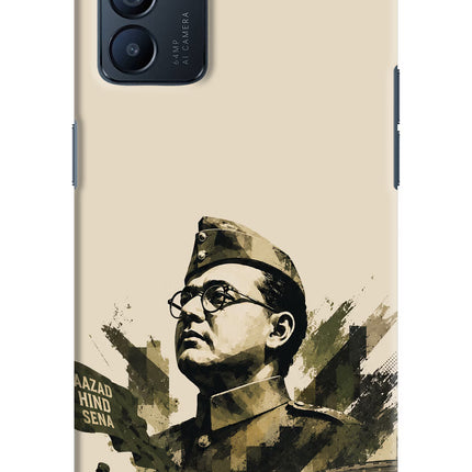 Netaji Rising Oppo Reno6 5G Hard Case Back Cover by Casekaro