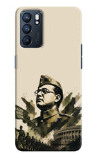 Netaji Rising Oppo Reno6 5G Hard Case Back Cover by Casekaro
