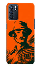 Bhagat Singh Legacy Oppo Reno6 5G Hard Case Back Cover by Casekaro