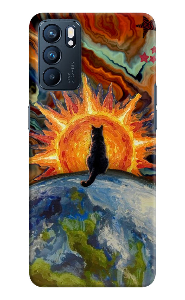 Sunrise Beyond Oppo Reno6 5G Hard Case Back Cover by Casekaro