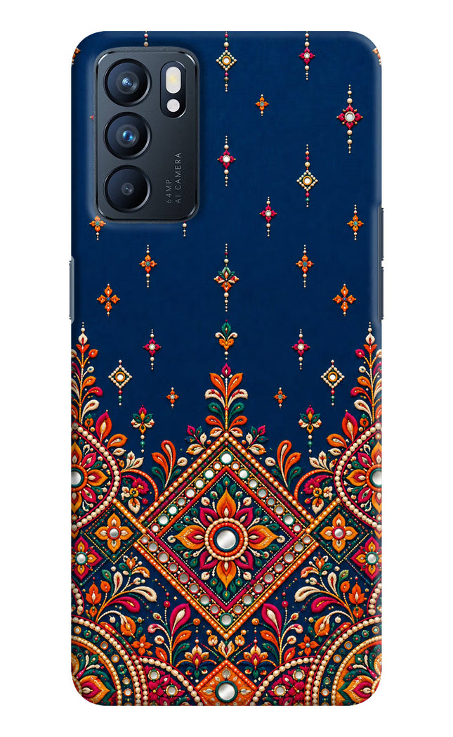 Neel Noor Oppo Reno6 5G Hard Case Back Cover by Casekaro