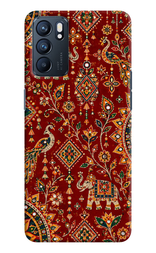 Laal Riwaaz Oppo Reno6 5G Hard Case Back Cover by Casekaro