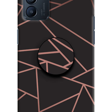 Geometric Pattern Oppo Reno6 5G Pop Case by Casekaro