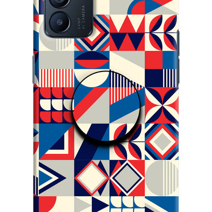 Colorful Pattern Oppo Reno6 5G Pop Case by Casekaro