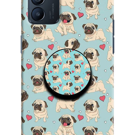 Pug Dog Oppo Reno6 5G Pop Case by Casekaro