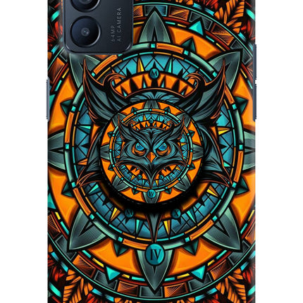 Angry Owl Oppo Reno6 5G Pop Case by Casekaro