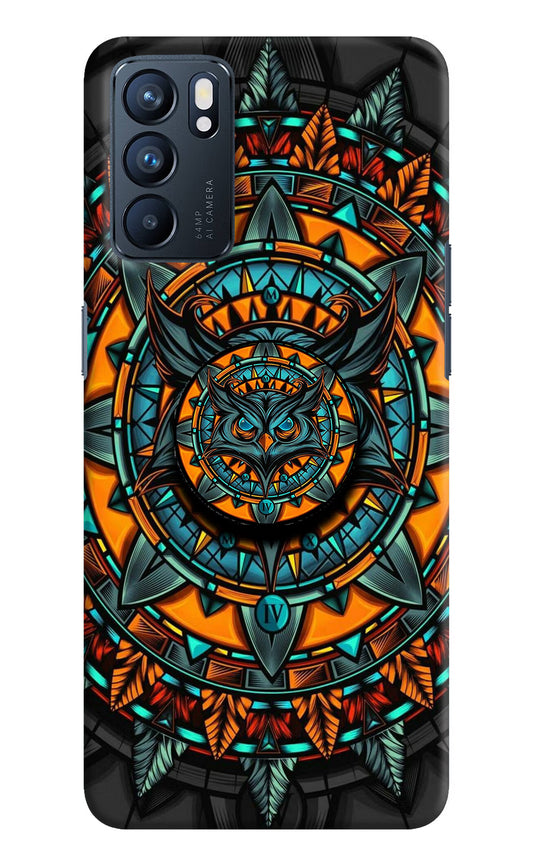Angry Owl Oppo Reno6 5G Pop Case by Casekaro