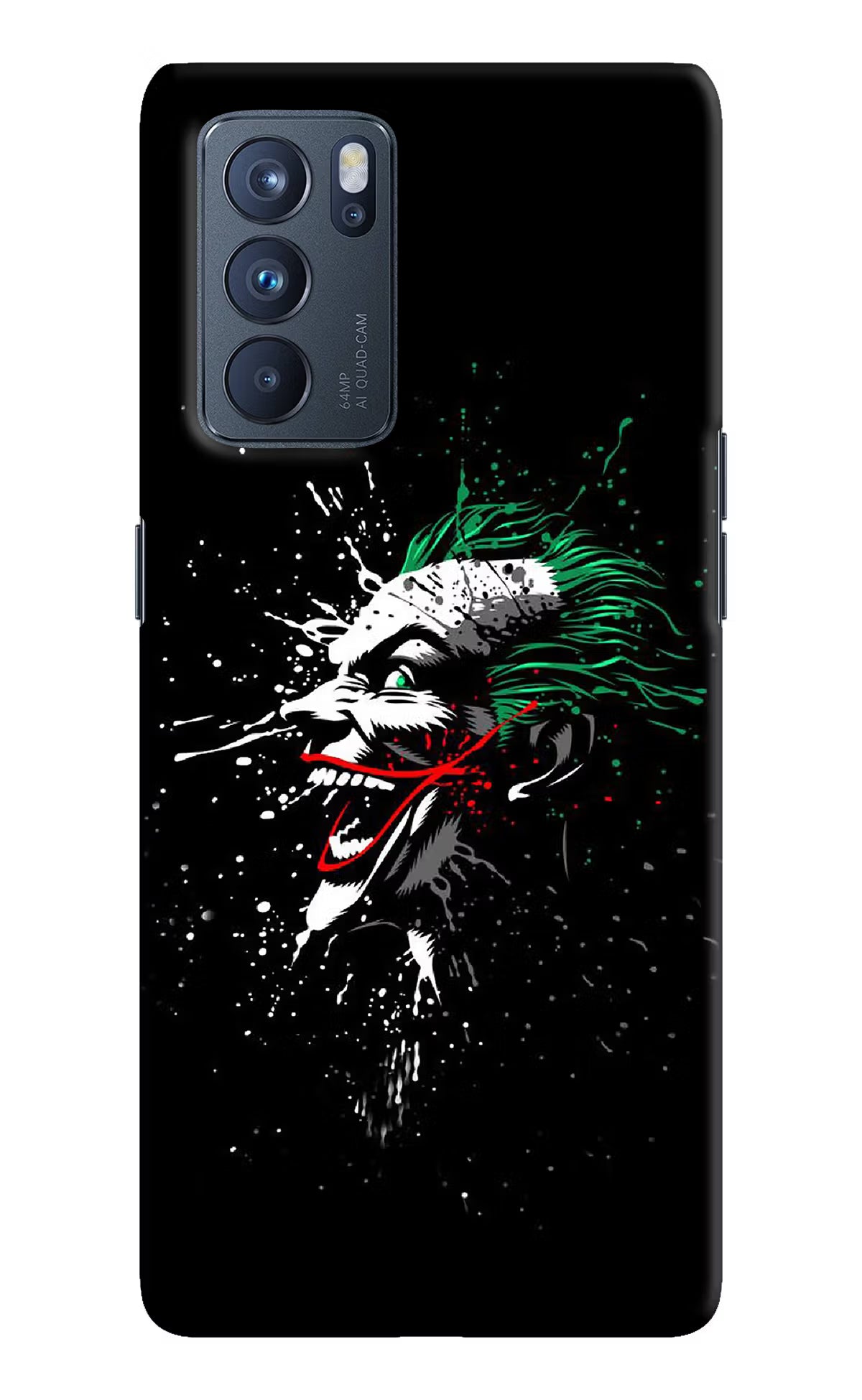 Joker Oppo Reno6 Pro 5G Hard Case Back Cover by Casekaro