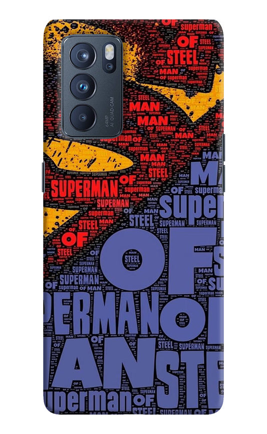 Superman Oppo Reno6 Pro 5G Hard Case Back Cover by Casekaro