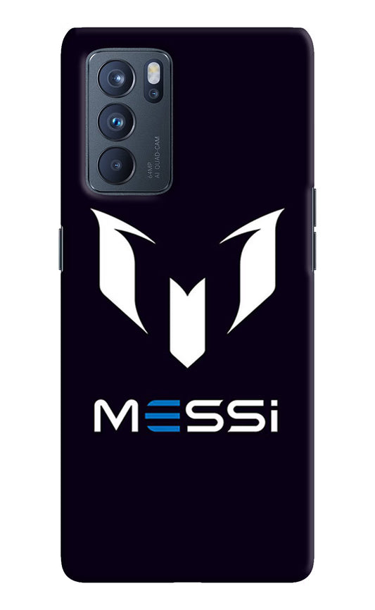Messi Logo Oppo Reno6 Pro 5G Hard Case Back Cover by Casekaro