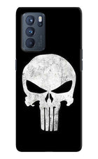 Punisher Skull Oppo Reno6 Pro 5G Hard Case Back Cover by Casekaro