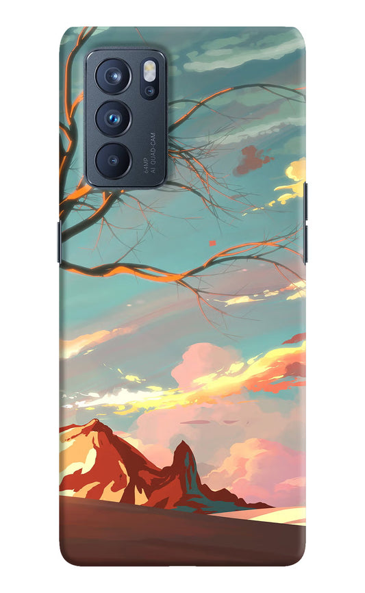 Scenery Oppo Reno6 Pro 5G Hard Case Back Cover by Casekaro