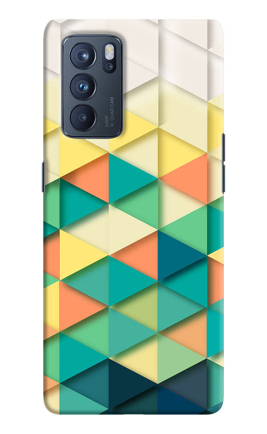 Abstract Oppo Reno6 Pro 5G Hard Case Back Cover by Casekaro