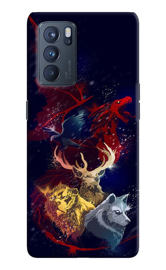 Game Of Thrones Oppo Reno6 Pro 5G Hard Case Back Cover by Casekaro