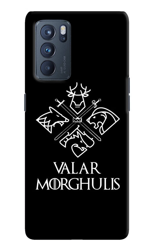 Valar Morghulis | Game Of Thrones Oppo Reno6 Pro 5G Hard Case Back Cover by Casekaro
