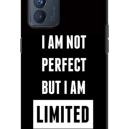I Am Not Perfect But I Am Limited Edition Oppo Reno6 Pro 5G Hard Case Back Cover by Casekaro
