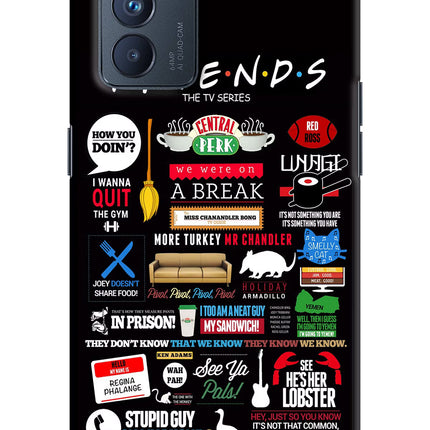 FRIENDS Oppo Reno6 Pro 5G Hard Case Back Cover by Casekaro