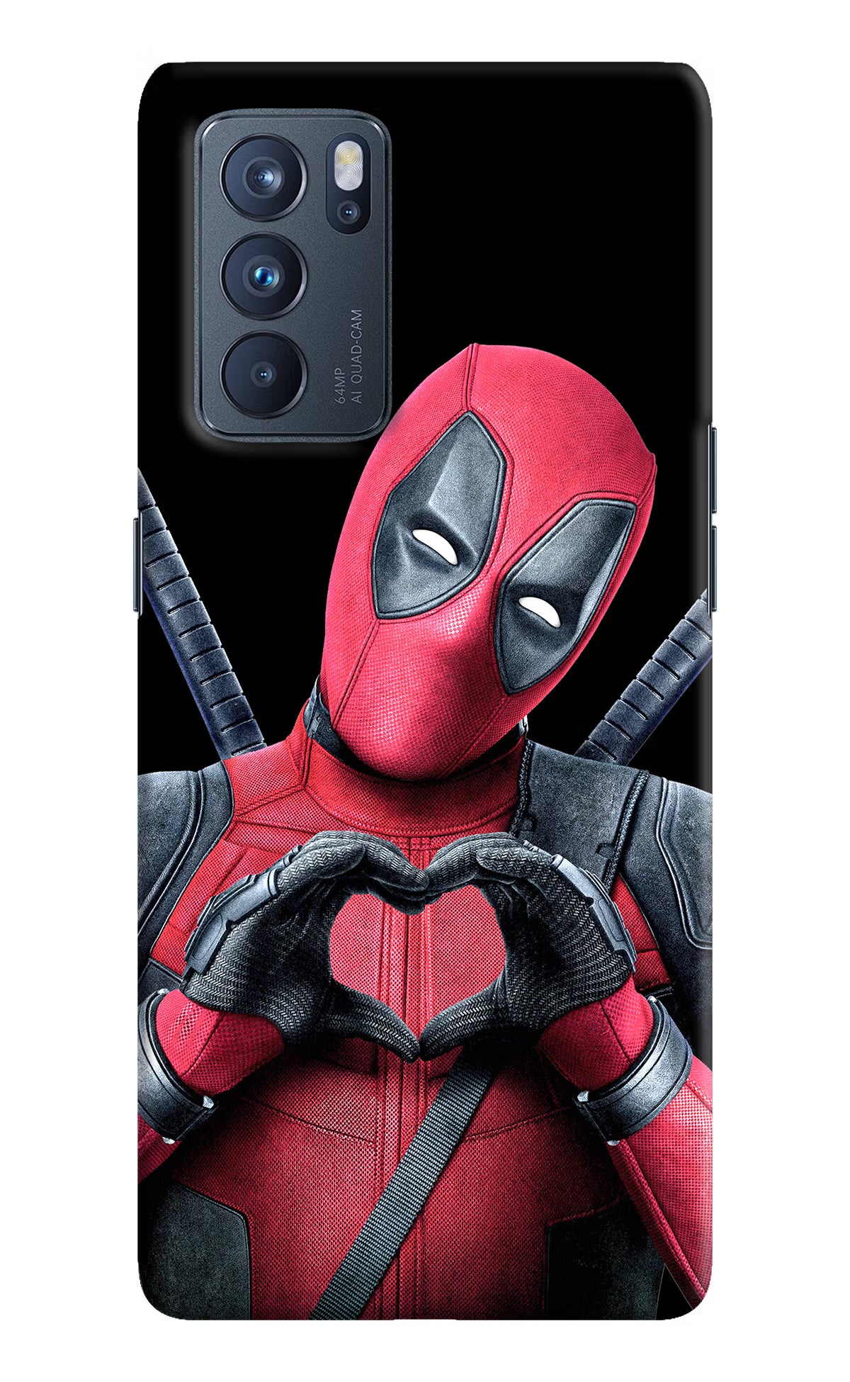 Deadpool Oppo Reno6 Pro 5G Hard Case Back Cover by Casekaro
