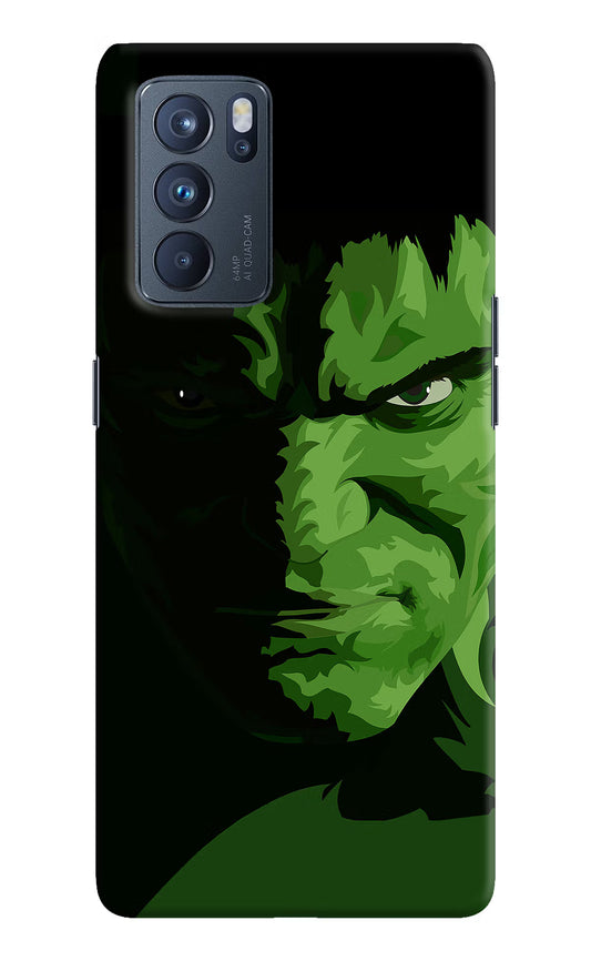 HULK Oppo Reno6 Pro 5G Hard Case Back Cover by Casekaro