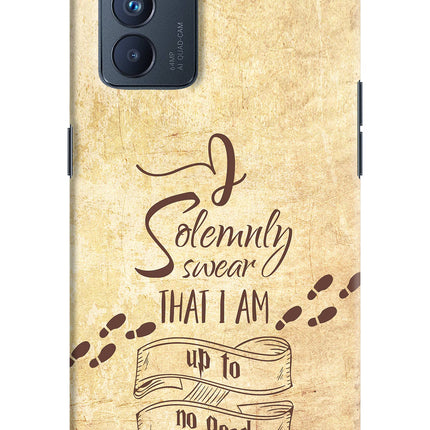 I Solemnly swear that i up to no good Oppo Reno6 Pro 5G Hard Case Back Cover by Casekaro