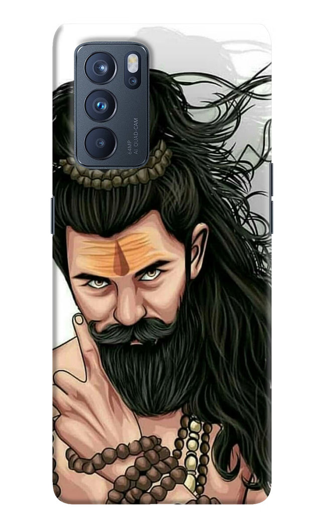 Mahadev Oppo Reno6 Pro 5G Hard Case Back Cover by Casekaro
