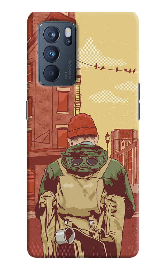 Adventurous Oppo Reno6 Pro 5G Hard Case Back Cover by Casekaro
