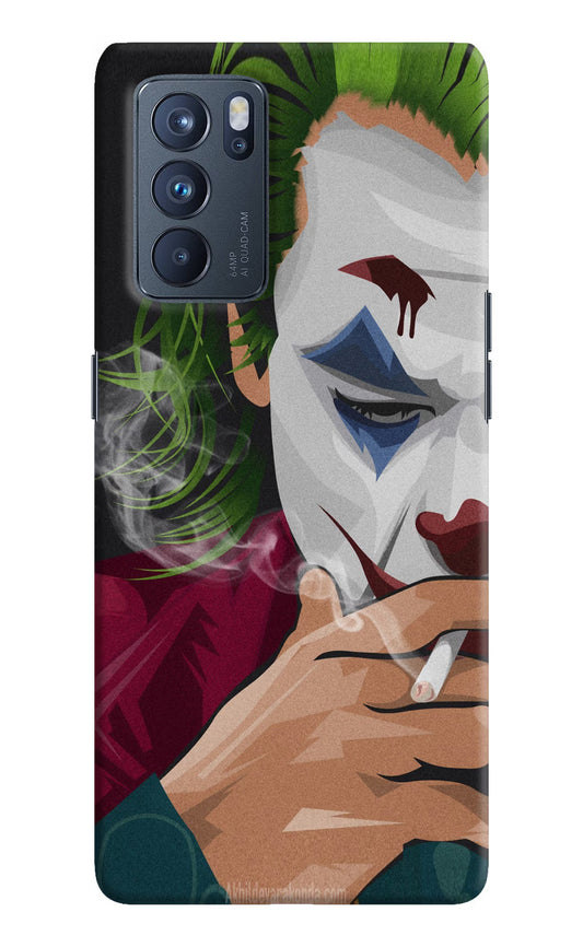 Joker Smoking Oppo Reno6 Pro 5G Hard Case Back Cover by Casekaro