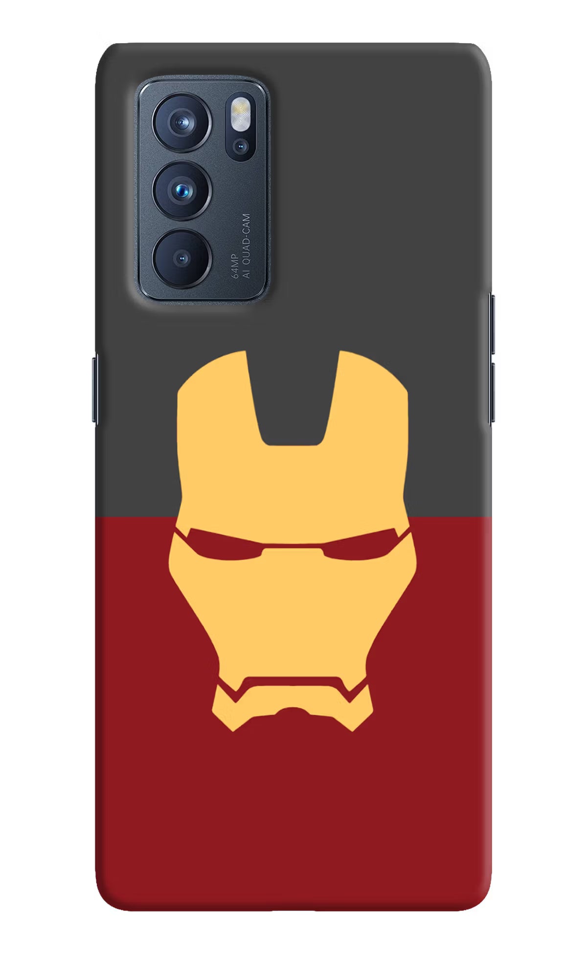 Ironman Oppo Reno6 Pro 5G Hard Case Back Cover by Casekaro
