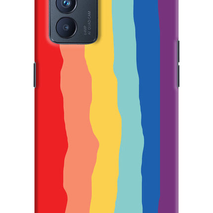 Rainbow Oppo Reno6 Pro 5G Hard Case Back Cover by Casekaro